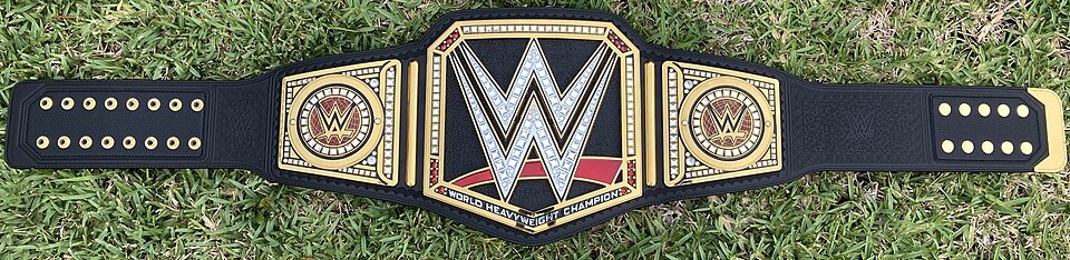 "WWE Championship replica belt for sale at WWE Shop"
