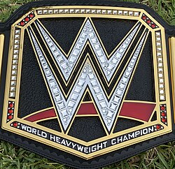 "Comparison chart between WWE and Universal Championship belts